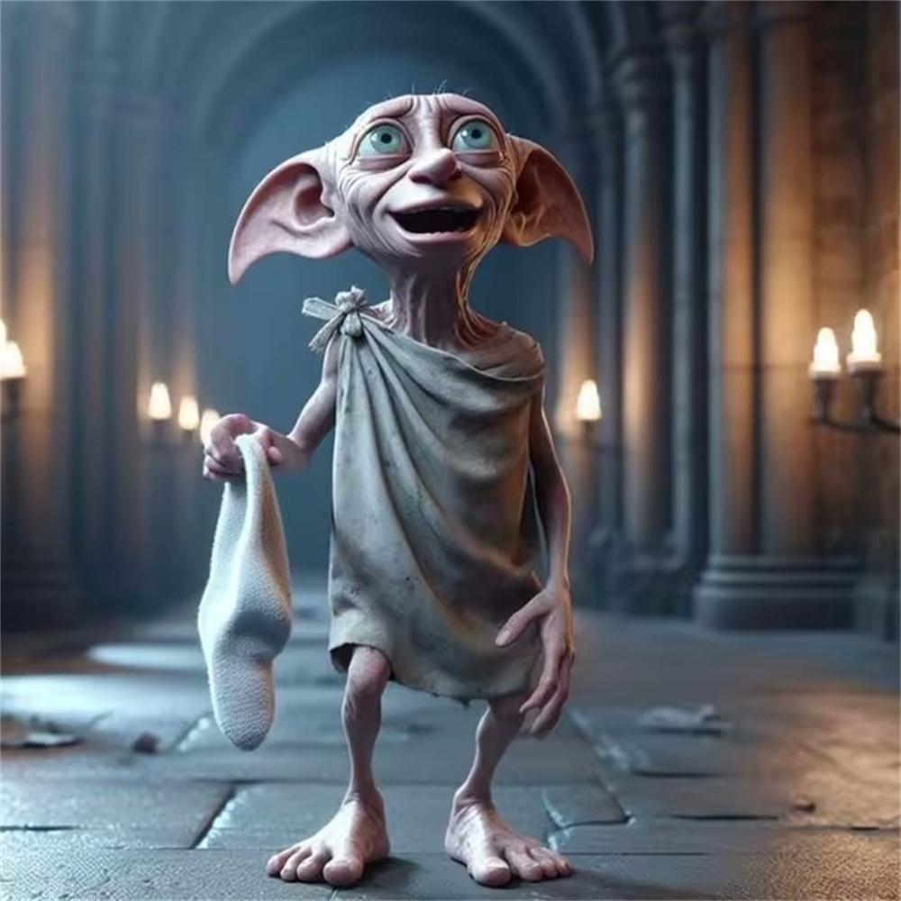 Harry Potter Dobby 5D Doe-het-zelf Diamantschilderij Kit Cartoon Kruissteek Pixie Handgemaakte Mozaïek Kunst Huisdecoratie Cadeaus