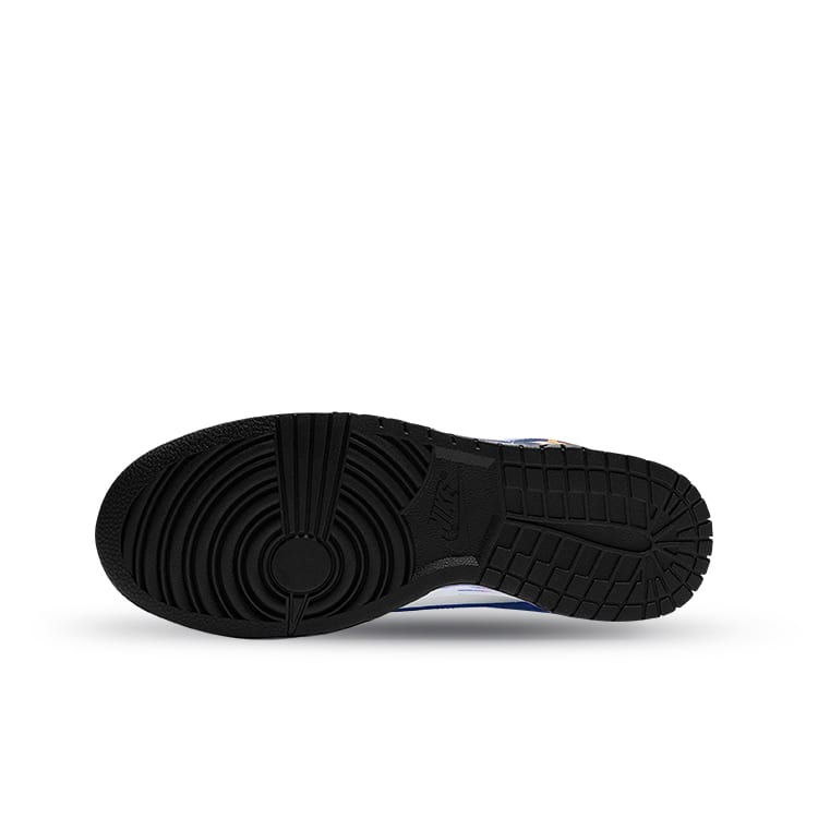 Nike Dunk rutschfest abriebfest niedrig geschnitten Skateboard-Schuhe Unisex Schwarz Gelb Blau DD1391-100(Team516- )