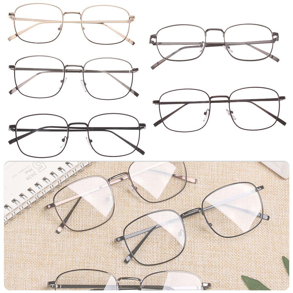New Fashion Portable Vision Care Square Glasses Spectacles Eyeglasses Frame Optical Glasses