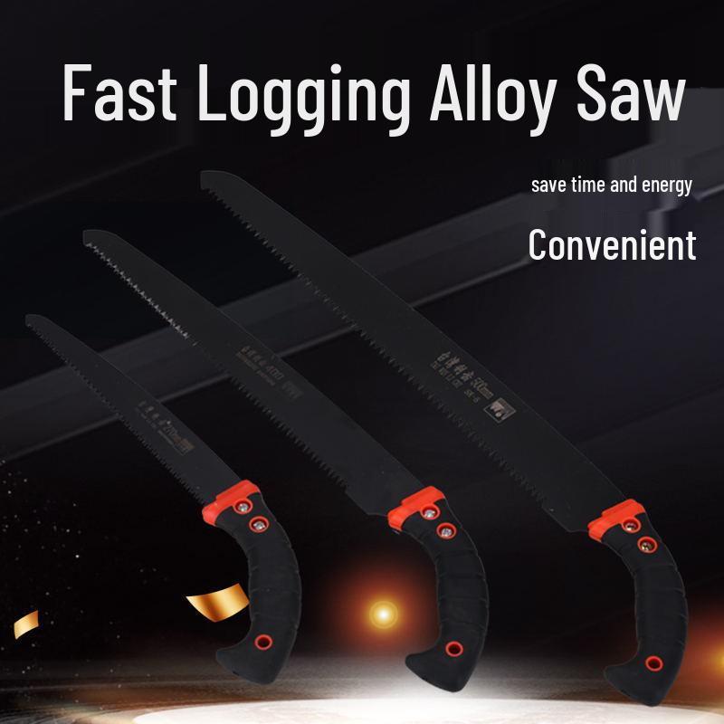 Big Tree Garden Handsaw - Large Electrophoretic Hand Saw for Felling and Pruning