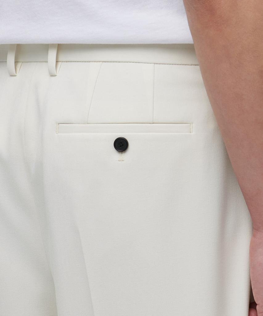Musinsa Standard Super Wide Hidden Banding Slacks [Cream]