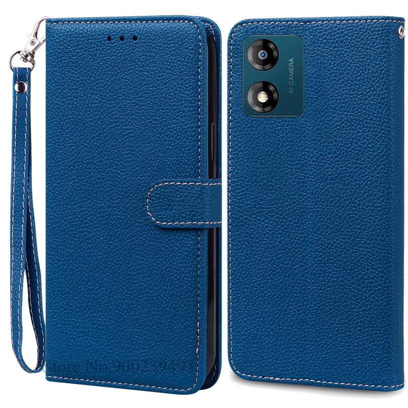 E13 Case For Motorola Moto E13 Case Leather Wallet Flip Cover For Moto E13 Phone Case For Motorola Moto E13 Capa Case Fundas