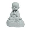 Peaceful Buddhist Stone Carving Sculpture Decorative Buddhism Statue For Office Desk Garden Arrangement