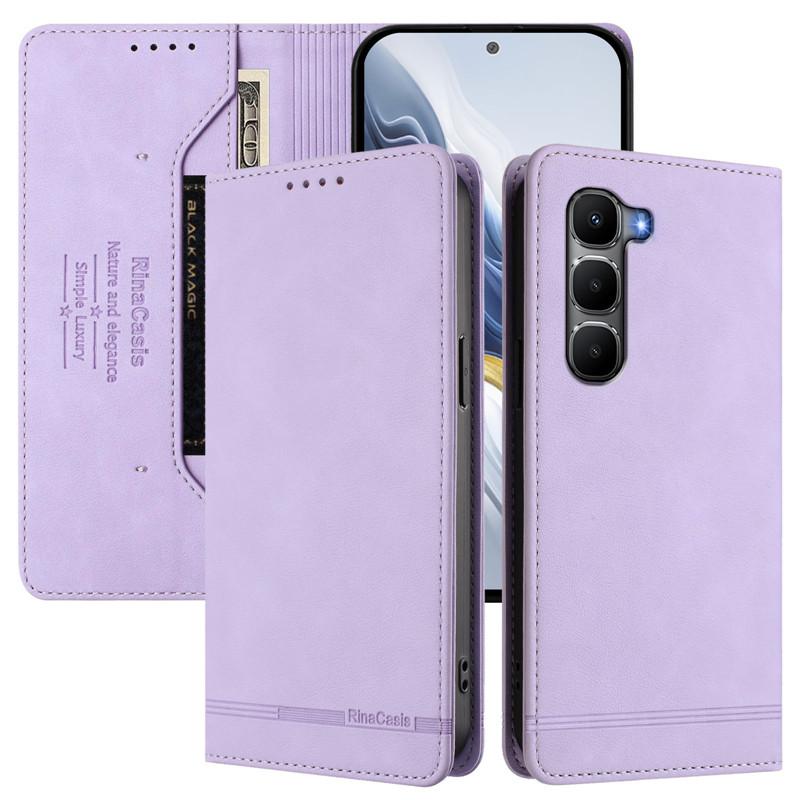 Leather Retro Anti-theft Wallet Flip Case For Infinix Hot 60i Hot60 4G 60 Pro+ Plus 5G X6728 Phone Cover Magnetic Hasp Card Slot