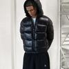 Trendy High Street Retro Ležérní Jednobarevný Kabát na Zip Street Hip-Hop Streetwear Pánský Harajuku Šedá Maskáčová Teplá Bunda