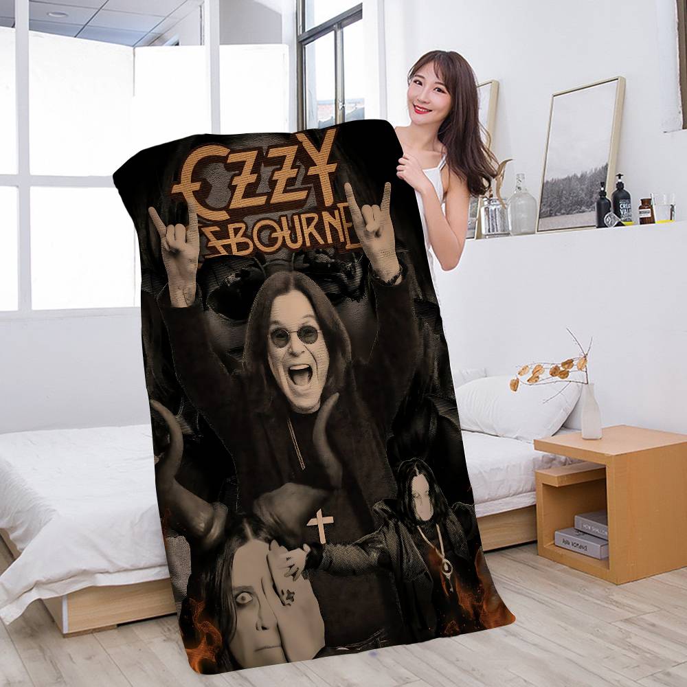 Heavy Metal Band Rock Ozzy Osbourne Band Microfiber Printed Beach Towel Mountain Climbing Yoga Beach Swimming Running Towel