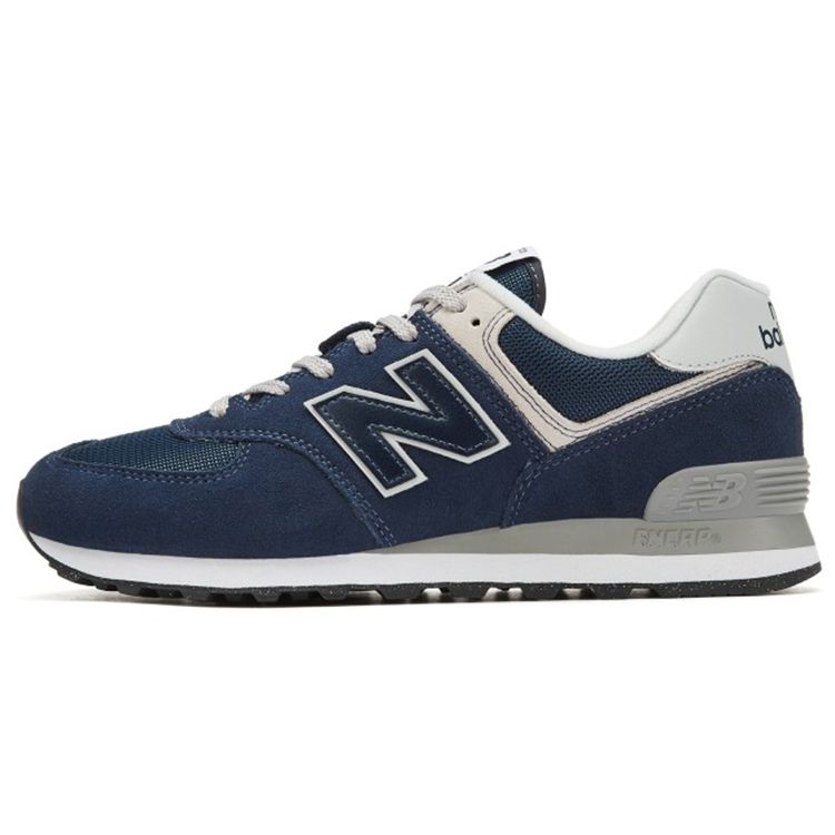 New Balance 574 Core Pack - נייבי יוניסקס סניקרס כחול לבן ML574EVN