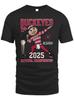 T-shirt Homme Ohio State Buckeyes Champions du Rose Bowl 2025 - Coton Noir, Manches Courtes