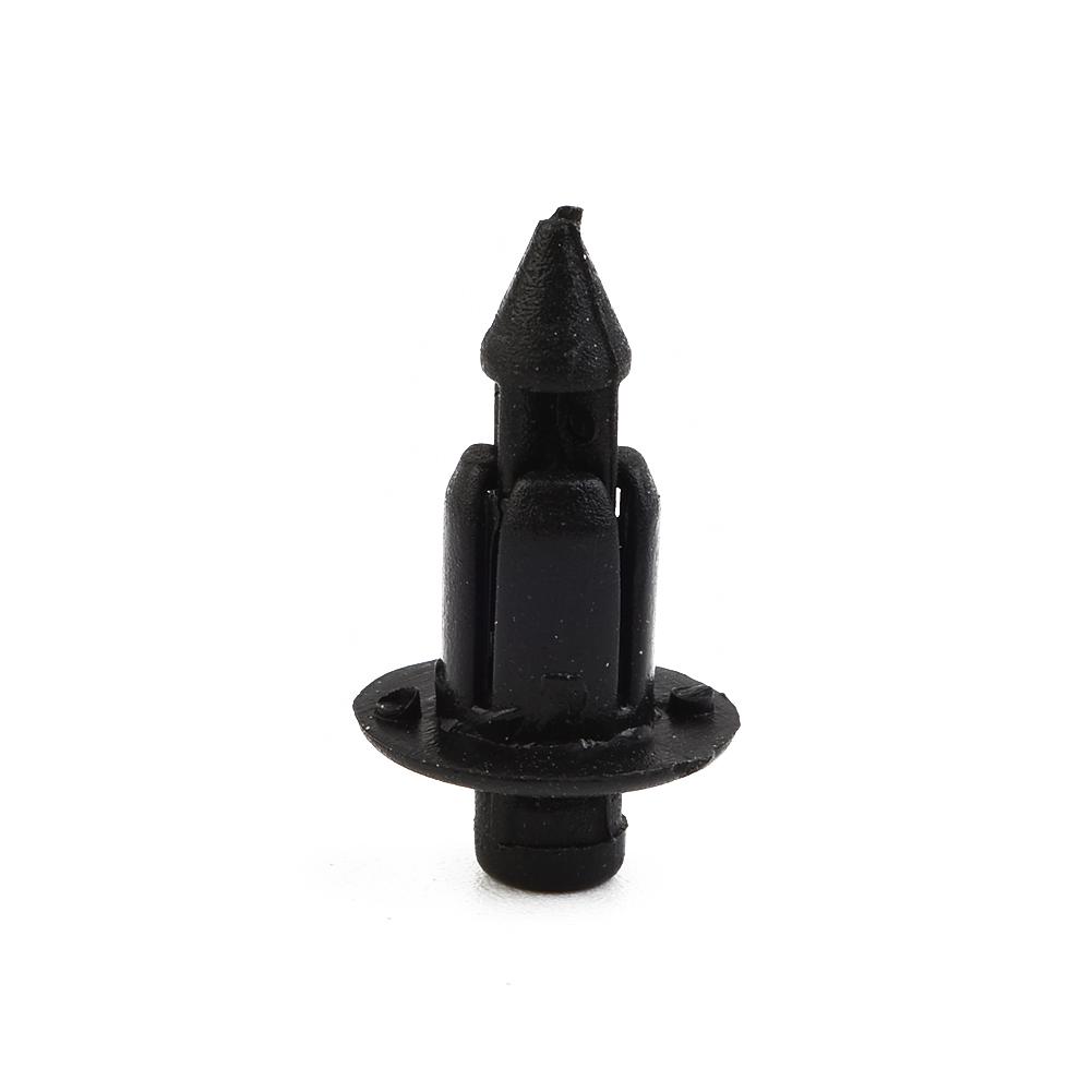 Parts Snap Clips Plastic Rivets 50pcs Black Fairings