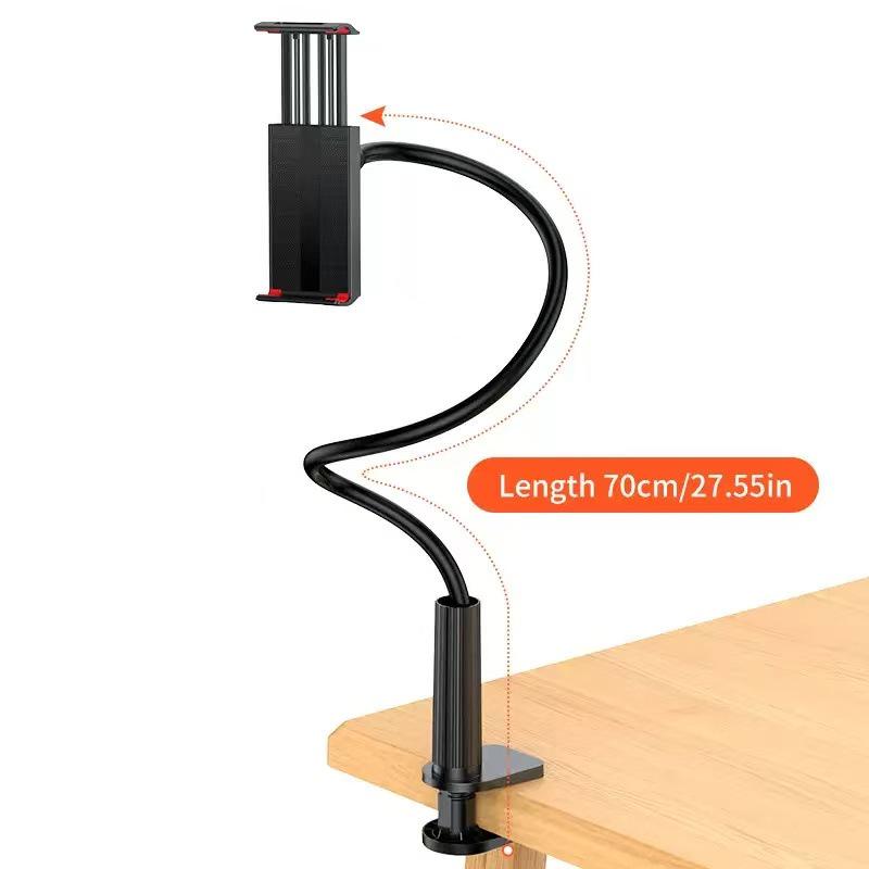 Universal Lazy Phone Holder: Multi-functional Spiral Base for Bedside, Tabletop, or Bed Head