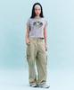 MARGARIN FINGERS Strap Cargo Pants (Khaki Beige)