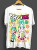 Dragon Ball Z Herren Damen Herren Son Goku T-Shirts Vegeta Oversized 100% Baumwolle Kleidung Lustiges Kurzarm Rundhals T-Shirt Neue Ankunft T-Shirts