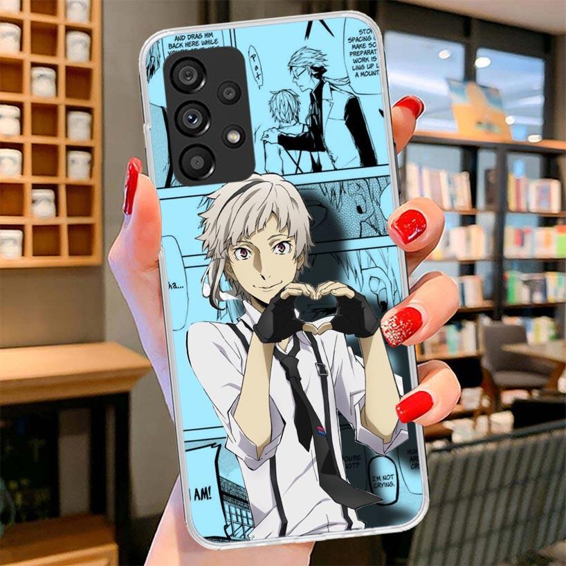 Bungo Stray Dogs Manga Phone Case For Samsung Galaxy A17 A37 A57 A16 A26 A36 A56 A15 A25 A35 A55 A14 A24 A34 A54 A13 A23 A33 A53