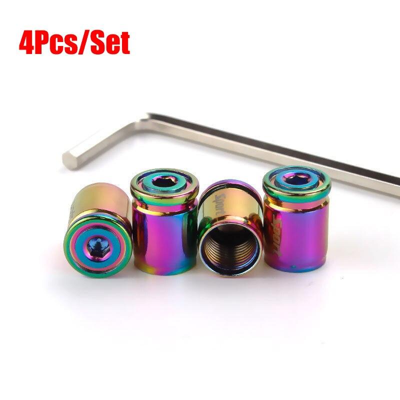 Auto Bandventieldop Aluminium Auto Stofkappen Anti-diefstal Band Wiel Ventielstift Luchtventieldoppen Sport Modificatie voor Alle Modellen