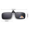Riding Sunglasses Driving Glasses Unisex UV400 Day Night Vision Clip-on Polarized Sunglasses Fashion Eyewear Flip-up Lens Sun Glasses