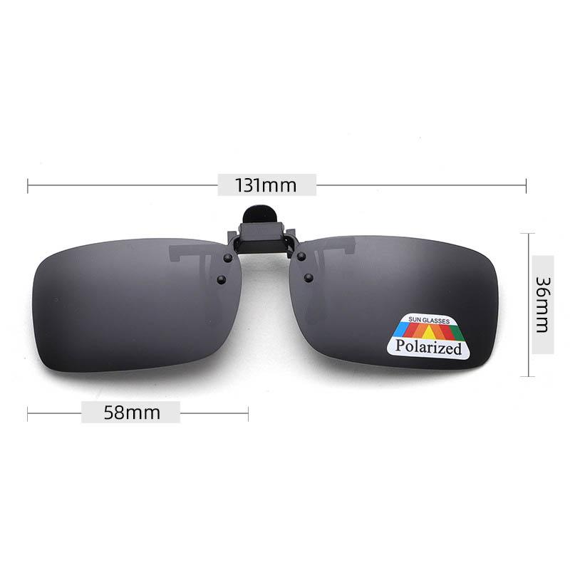 Riding Sunglasses Driving Glasses Unisex UV400 Day Night Vision Clip-on Polarized Sunglasses Fashion Eyewear Flip-up Lens Sun Glasses