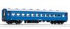KATO H0-Spur OHA47 Blau Renovierter Typ 1-553 Eisenbahnmodell Personenwagen