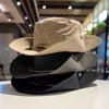 Outdoor Hiking Hat Men and Women Summer Sun Protection UV Protection Hat Large Brim Fishing Bucket Hat Shade Cowboy Hat