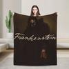 Frankenstein Movie 2025 (1) Flannel Blanket Warm Throw Blanket for Couch Chair Decorative Fluffy Bedspread Sofa Bed Cover