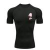 Men's Sports T-shirt for Fitness Sports Training Compression Quick Dry Short Sleeve T-Shirt Men's MMA Uniform Athletic Tees