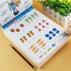 80 Pages/Livre d'addition et de soustraction pour enfants, apprentissage des mathématiques, écriture manuscrite, cahiers d'exercices de mathématiques préscolaires
