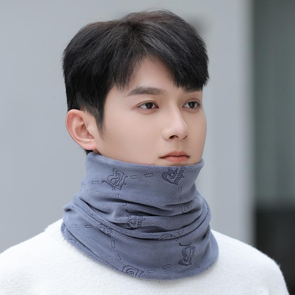 Thickened Lining Neck Warmer Polyester Pullover Cap Fashion Neck Scarves