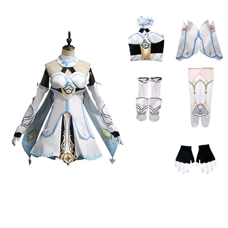 Costume de Cosplay Lumine de Genshin Impact Pour Femmes Parfait Pour les Fêtes d'Halloween et de Carnaval