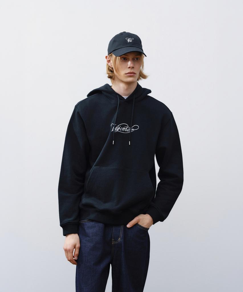 Bibeleude Embroidered Cotton Ball Cap 002 Black