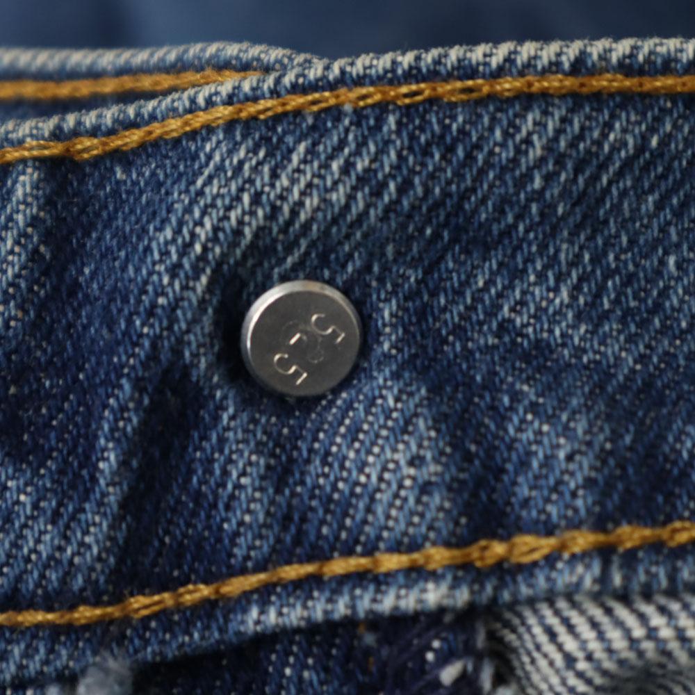 Levi's Années 80 510 Pantalon en denim droit vintage fabriqué aux USA W30 jeans bleus Homme Occasion