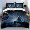 Astronaut Space Theme Bedding Set Bedding Set (1 Duvet Cover, 2 Pillowcases, Duvet Not Included)
