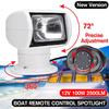 100W 360 Degree Remote Control Search Marine Searchlight Spot Headlight Searching Light for Yacht TRUCK Fishing Boats