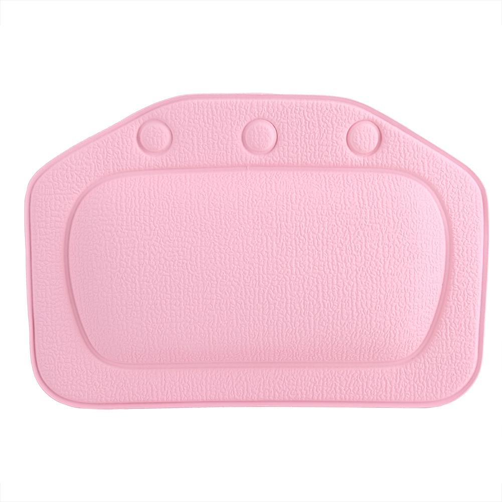 Soft Foam Padded Spa Bath Pillow Tub Headrest Head Neck Back Cushion Bathroom