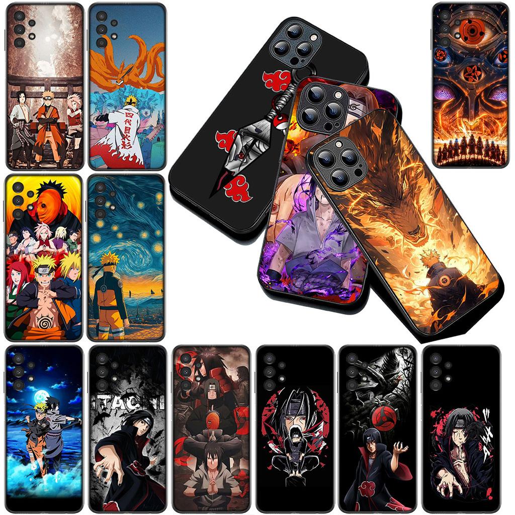 Itachis Uchihas Akatsukis Sasukes Phone Case for Xiaomi Redmi Note 12 11 10 A3 Pro 10A 10C 12C Note12 5G 4G Protective Cover