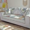 Cotton Sofa Cushion Korean Rustic Non-slip Small Flowers Lace Edge Sofa Cushion Cover Towel