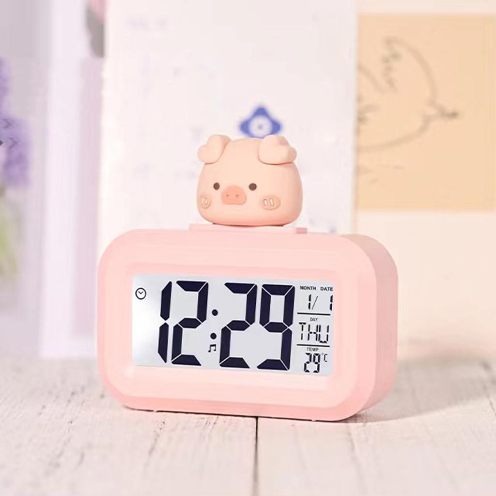 Student Alarm Clock LED Display for Bedroom Study Desk and Office Use Reliable for Time Management and Wake up Calls