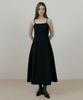 Riorg Rie Flare Sleeveless Ops Black