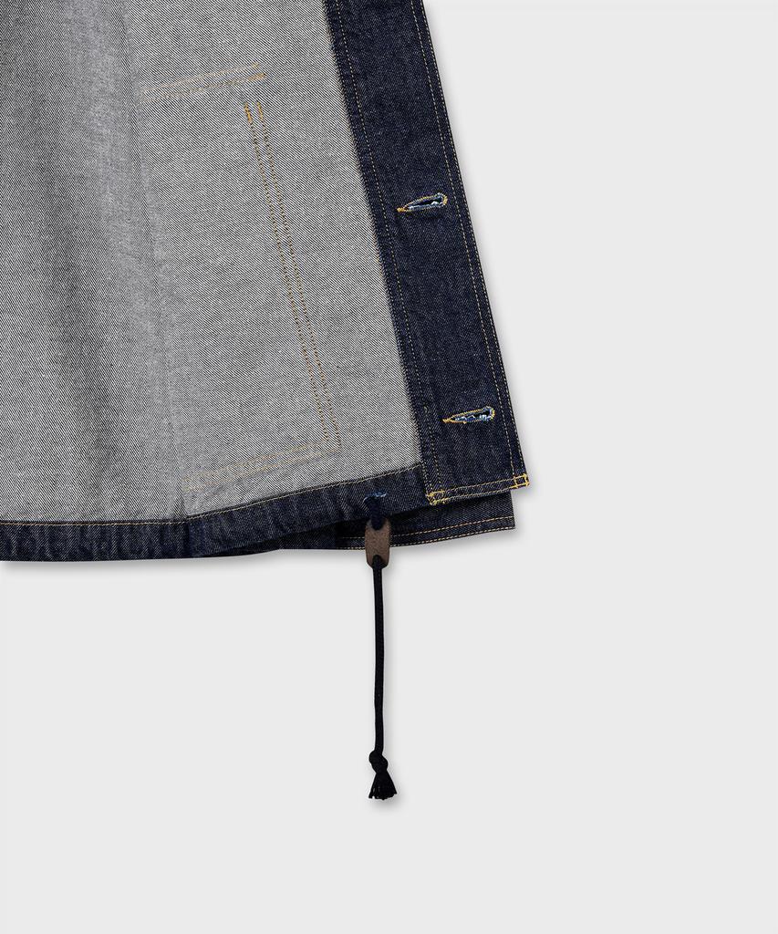 Plac [Shiota Made] Work Denim Hood Jacket_Indigo