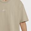 Nike Einfarbig Runder Hals Lässiger Pullover Bequemes Kurzarm-T-Shirt Herren T-Shirts Braun FZ5384-247