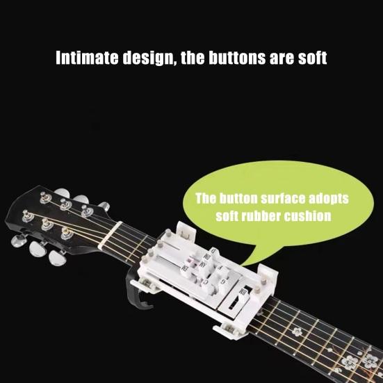 Guitar Chord Aid One-Touch Chords Presser Guitar Learning Tool Guitar Chord Trainer Practice Aid for Beginners Guitar Lover