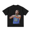 Stephen Curry Golden State Warriors 30 Druck Schwarzes T-Shirt
