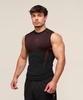 GYMSHARK Herren Atmungsaktives eng anliegendes Trainingsweste - Kurzarm