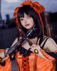 Kurumi Tokisaki Cosplay The Worst Date A Live Cosplay Costume for School and Stage Wear Tokisaki Wig Size [Excellent Quality] Wig, Spirit, Adults,