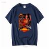 SALE Jean Claude Van Damme KickBoxer Movie T Shirt Heavy Cotton vintage Washed Breathable homme streetwear Slightly vintage
