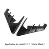 Für Tesla Model 3 Y Kamera Seiten Auto Seitenflügel Panel Abdeckung Spoiler Staubschutz Dekoration Modifikation Zubehör model3 2023