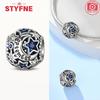 Authentic Purple Star Shape Zircon Moon Green Round Twelvemonth Copper Charm Bead Charms Bead Charms Compatible With Bracelets Women Jewellery Diy Gif