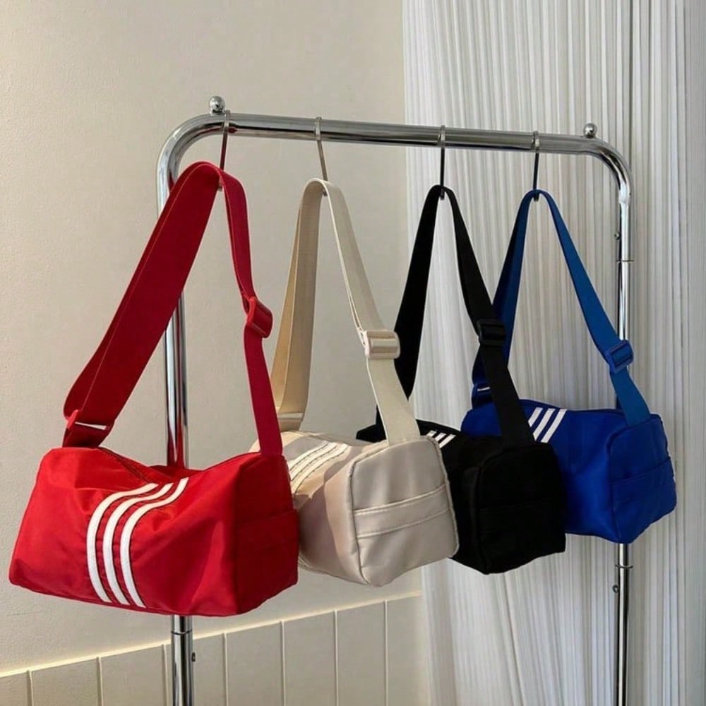 New Fashion Shoulder Bag, Korean Version of Trendy Casual Commuter Messenger Bag, Small Square Bag Men's and Women's Backpack