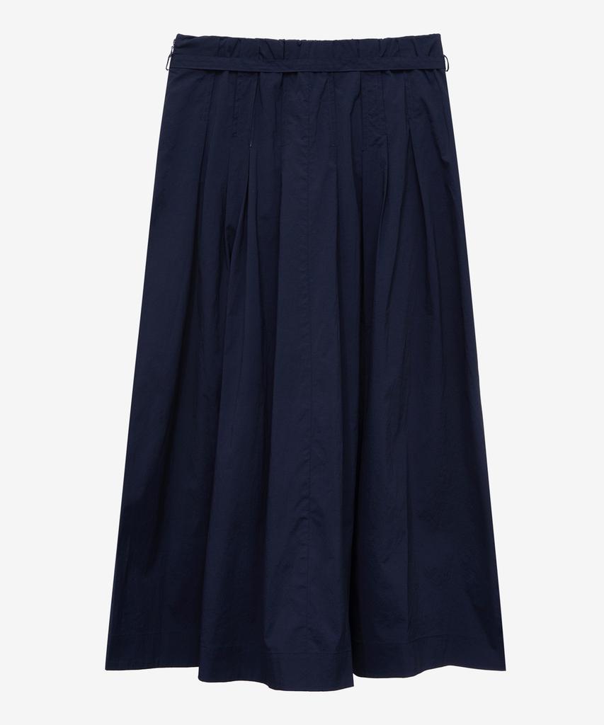 Mind Bridge Woman [W] Pleated Belted Elastic Skirt - 2 Colors