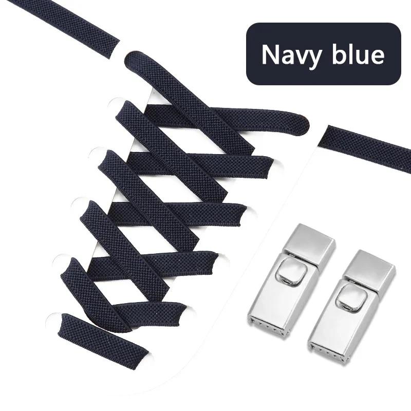 1 paar nieuwe perssluiting schoenveters zonder strikken platte elastische veters sneakers laarzen geen strik schoenveter elastiekjes voor schoenen accessoires
