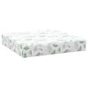 2 Piece Pallet Cushion Set Leaf Pattern Oxford Fabric