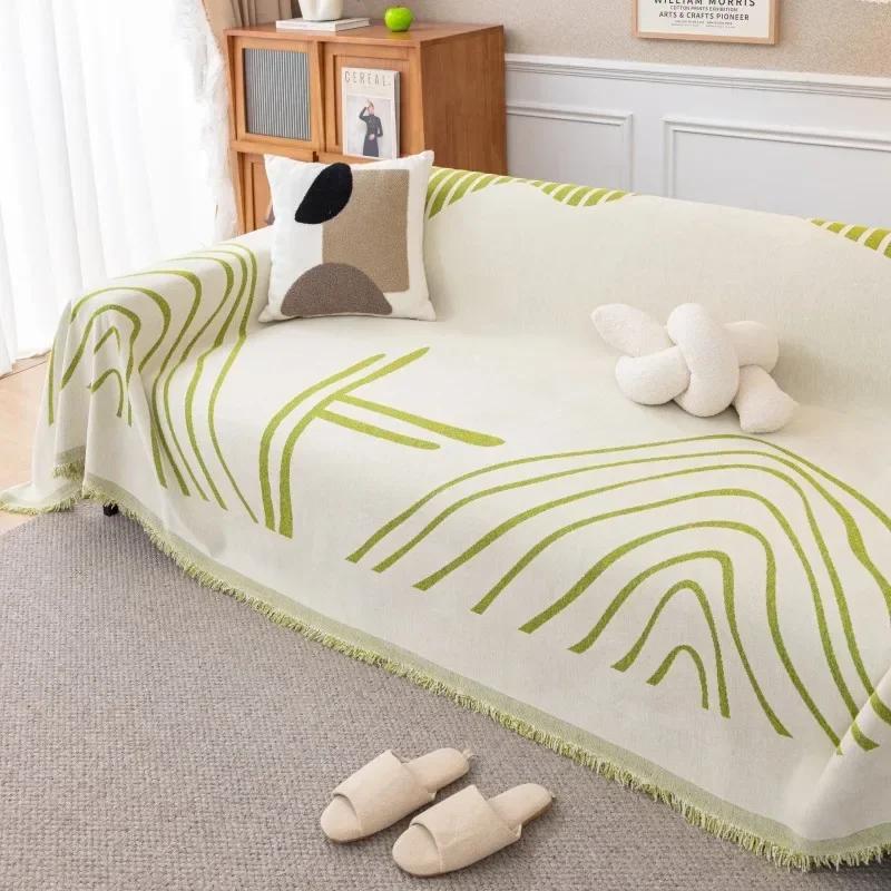 Bohemia Chenille Sofa Cover Universal Sofa Blanket Dust-proof Cloth for Bedroom Living Room Sofa Cushion Housses De Canape